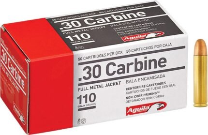 Aguila Ammunition .30 Carbine 110-Grain Centerfire Ammunition