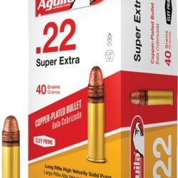 Aguila Ammunition LR High Velocity .22 40-Grain Rimfire Ammunition - 50 Rounds