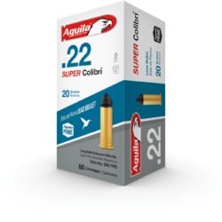 Aguila Ammunition Super Colibri .22 20-Grain Rimfire Ammunition - 50 Rounds