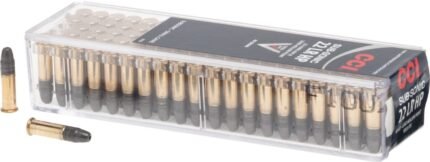 CCI .22 LR 40-Grain Subsonic Lead Hollow-Point Rimfire Ammunition - 100 Rounds