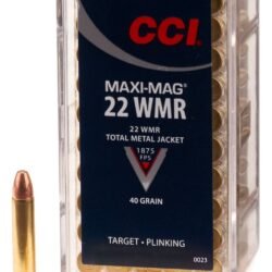 CCI .22 WMR Maxi Mag 40-Grain Rimfire Ammunition - 50 Rounds