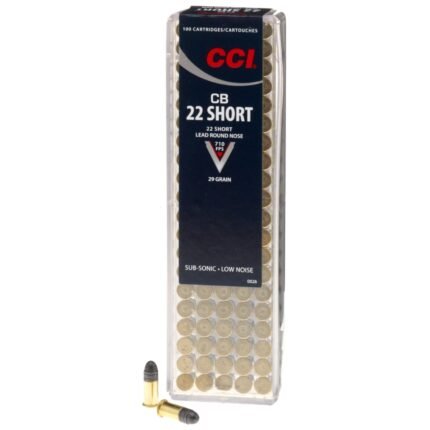 CCI CB .22 Short 29-Grain Ammunition - 100 Rounds