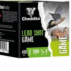 Cheddite Game .410 Gauge Shotshells - 25 Rounds