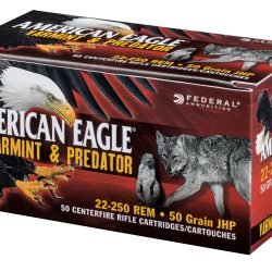 Federal® American Eagle® Varmint and Predator Full Metal Jacket .223 Remington 50-Grain Ammunition