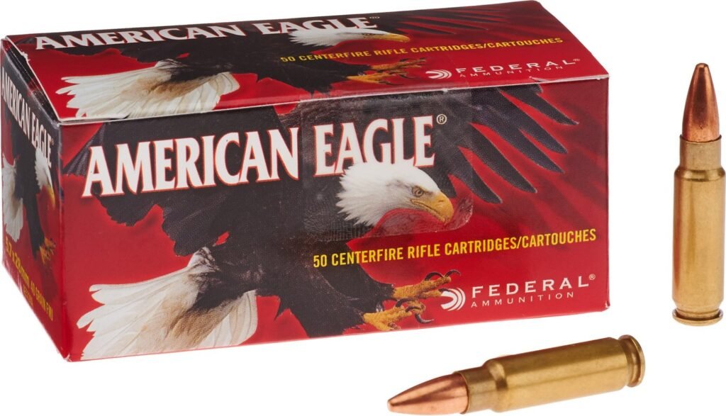 Federal Premium American Eagle 5.7 x 28mm 40-Grain Centerfire Rifle Ammunition - 50 Rounds