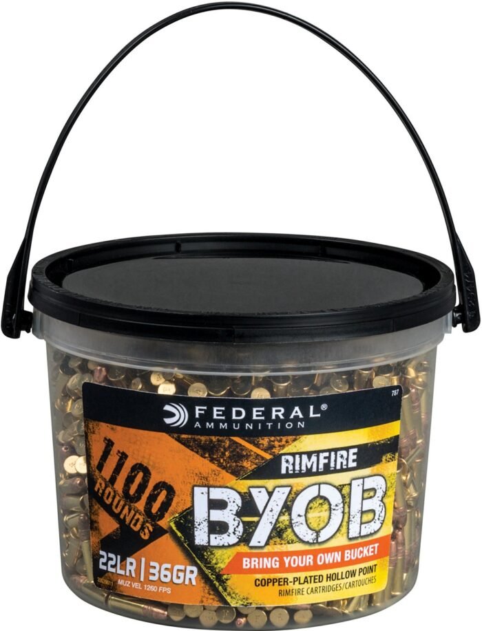 Federal Premium BYOB .22 LR 36-Grain CPHP Rimfire Ammunition