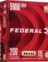 Federal Premium Champion 9mm 115-Grain Pistol Brass Ammunition - 200 Rounds