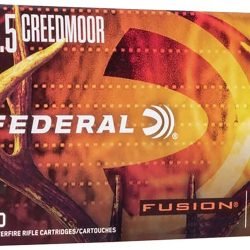 Federal Premium Fusion Tipped 6.5 Creedmoor 140-Grain Centerfire Rifle Ammunition