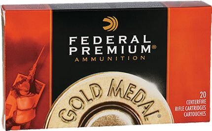 Federal Premium Gold Medal Centerfire Rifle Ammunition