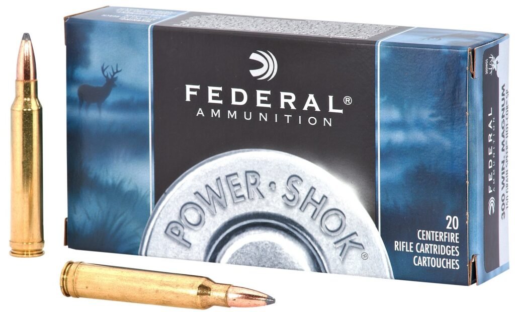 Federal Premium Power-Shok .300 Winchester Magnum 150-Grain Centerfire Rifle Ammunition