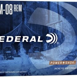 Federal Premium Power-Shok 7mm-08 Remington 150-Grain Centerfire Rifle Ammunition