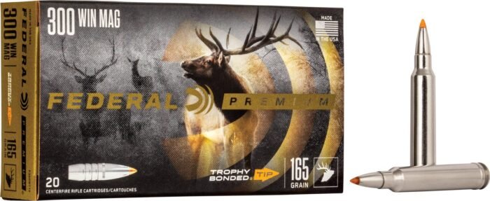 Federal Premium Trophy Bonded Tip Centerfire Rifle Ammunition