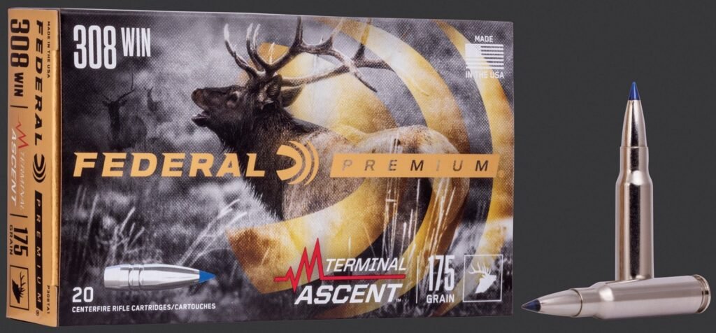 Federal Terminal Ascent 308 Win 175-Grain Ammunition 20 Rounds