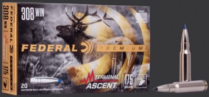 Federal Terminal Ascent 308 Win 175-Grain Ammunition 20 Rounds