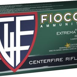 Fiocchi .22 - 250 Remington 55-Grain V-Max Centerfire Rifle Ammunition