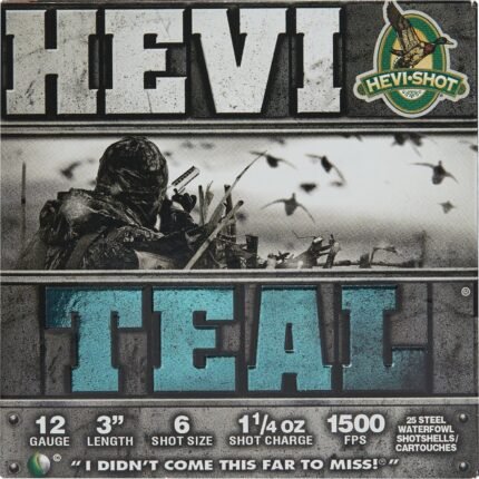 HEVI-Shot® HEVI-Teal 12 Gauge Shotshells - 25 Rounds