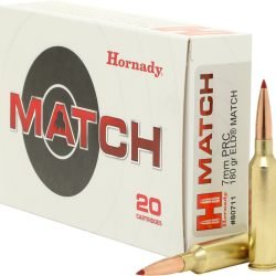 Hornady 7mm PRC 180-Grain ELD Match Rifle Ammunition