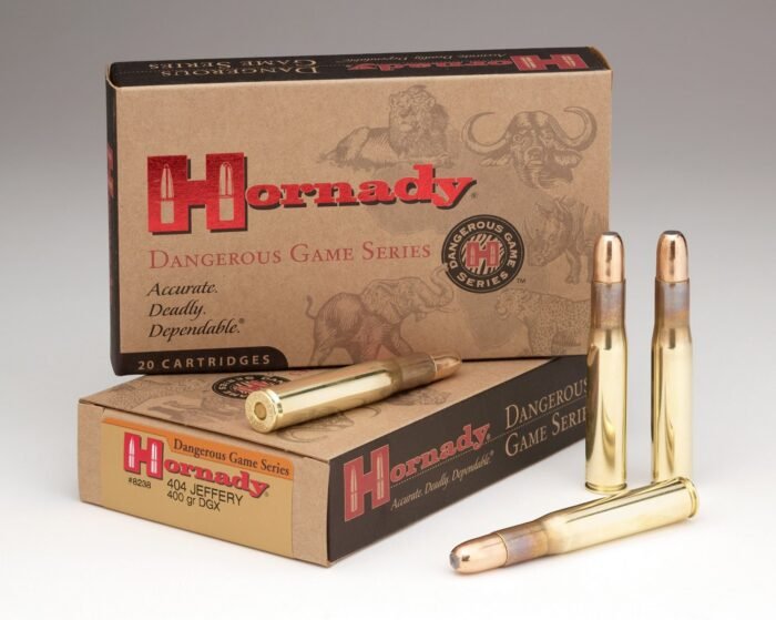 Hornady Dangerous Game 404 Jeffery 400-Grain Rifle Ammunition - 20 Rounds