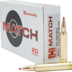 Hornady ELD Match .300 Winchester Magnum 178-Grain Rifle Ammunition - 20 Rounds