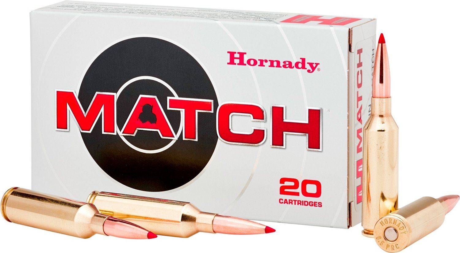 Hornady ELD Match 6.5 PRC 147-Grain Rifle Ammunition - 20 Rounds