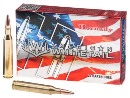 Hornady InterLock BTSP American Whitetail .25-06 Rem 117-Grain Centerfire Rifle Ammunition - 20 R...