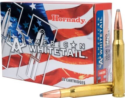 Hornady InterLock SP American Whitetail .30-06 Springfield 150-Grain Centerfire Rife Ammunition -...