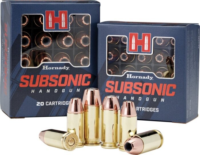 Hornady Subsonic Pistol Ammunition - 25 Rounds