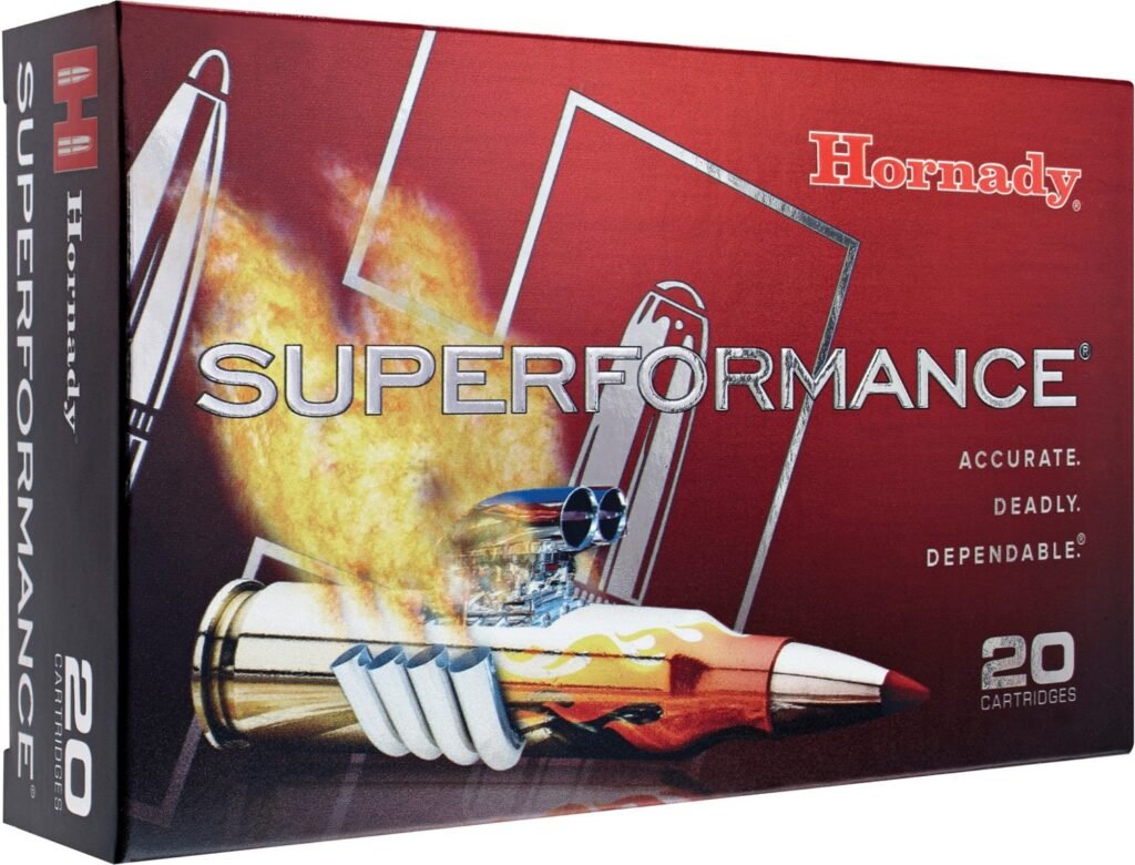 Hornady Superformance 7mm Rem Mag 162-Grain Rifle Ammunition - 20-Rounds