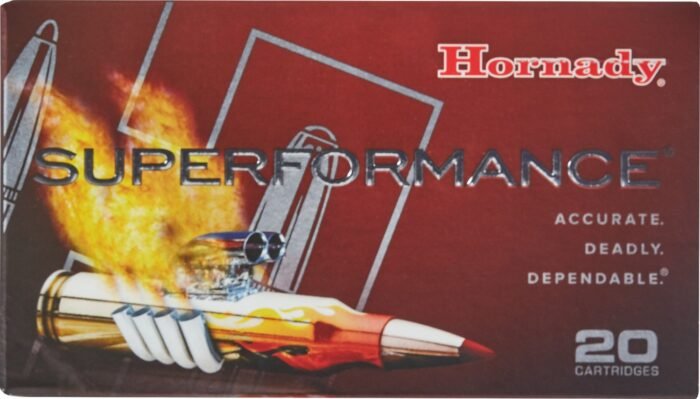 Hornady Superformance SST .243 Win 95-Grain Rifle Ammunition - 20 Rounds