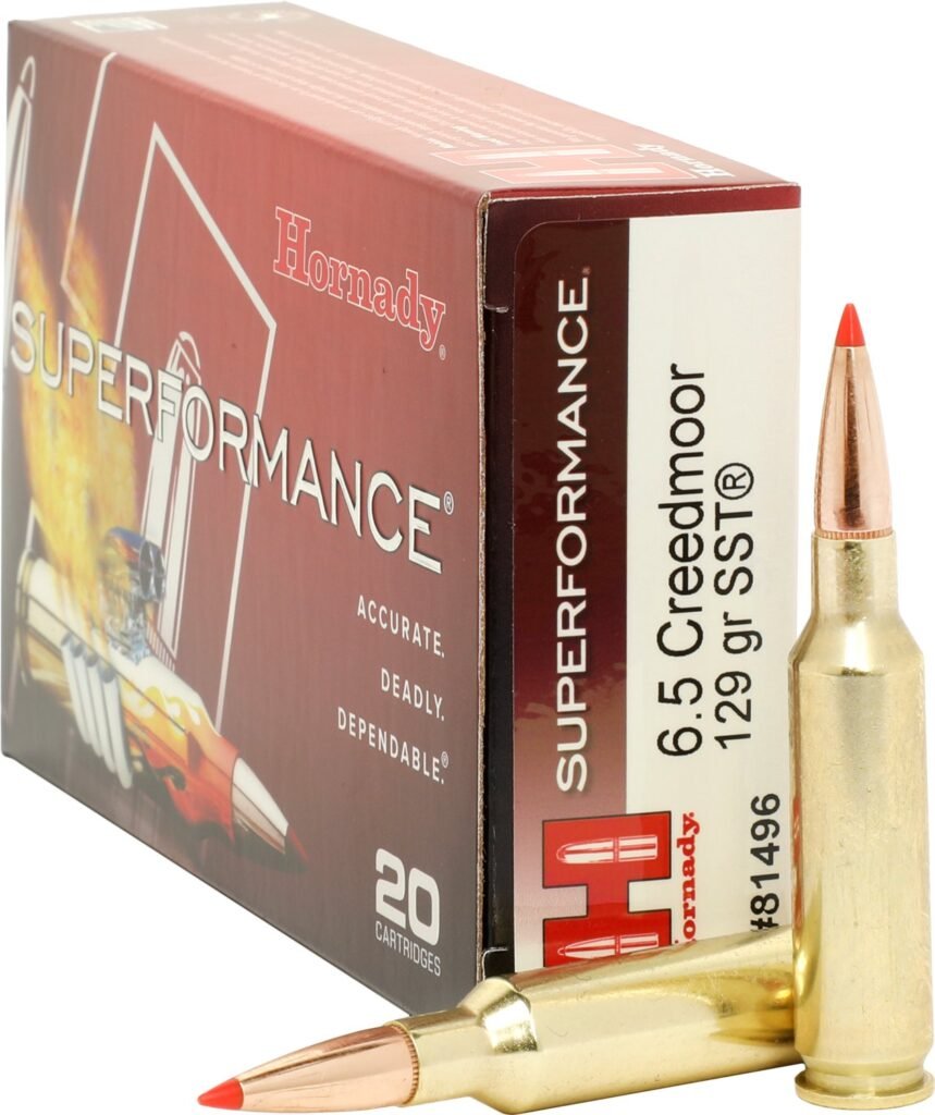 Hornady Superformance SST 6.5mm Creedmoor 129-Grain Rifle Ammunition - 20 Rounds