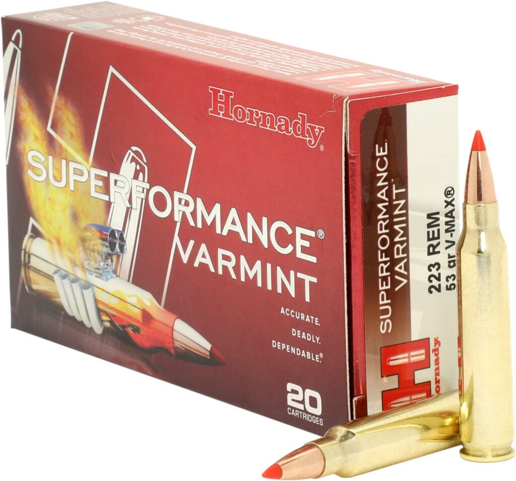 Hornady V-MAX™ Superformance™ Varmint .223 Rem 53-Grain Rifle Ammunition - 20 Rounds