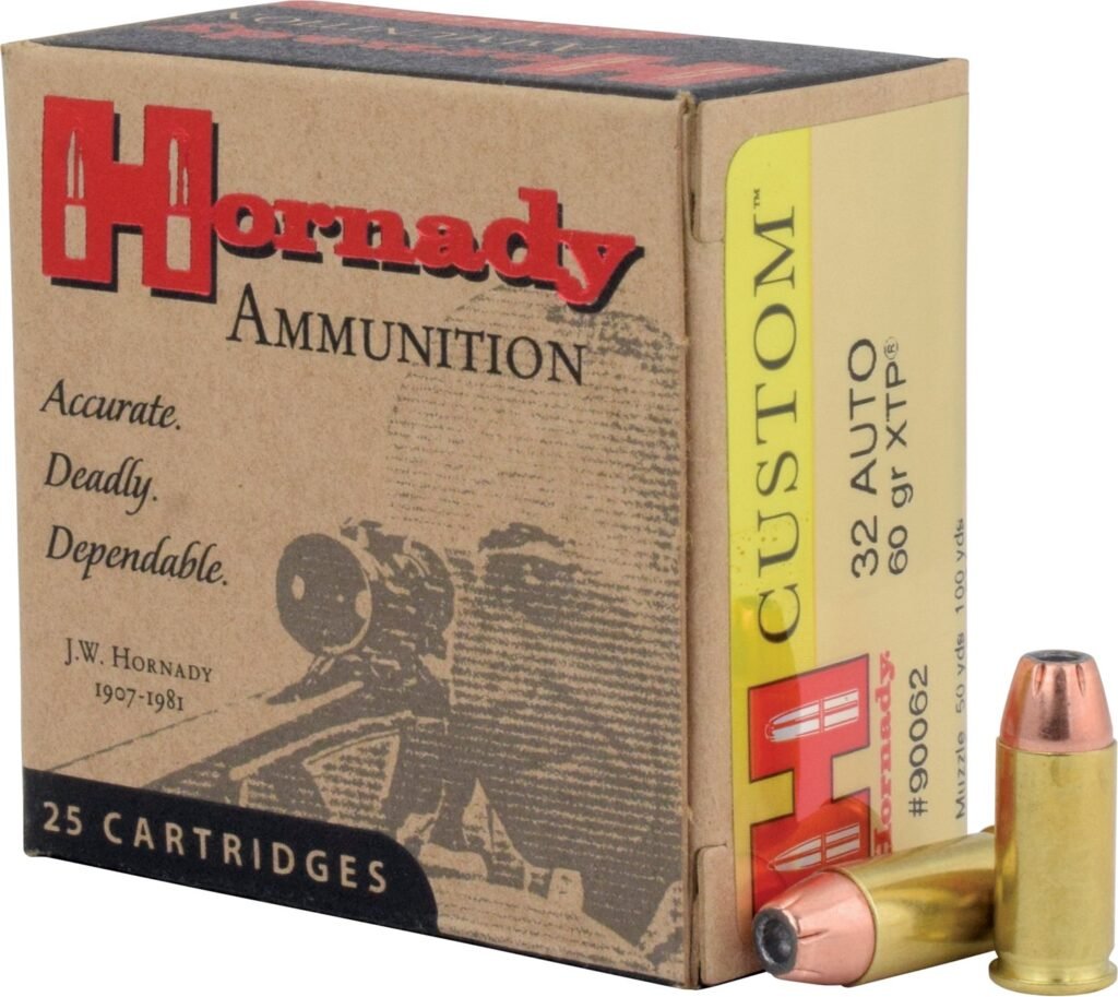 Hornady XTP .32 Automatic 60-Grain Centerfire Rifle Ammunition