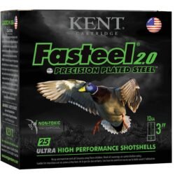 KENT Fasteel 2.0 12 Gauge Shotshells - 25 Rounds