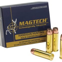 Magtech Sport Shooting .500 S&W 325-Grain Semijacketed Hollow-Point Centerfire Handgun Ammunition