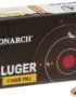 Monarch 9mm Luger FMJ 115 GR Brass Case - 50 Rounds