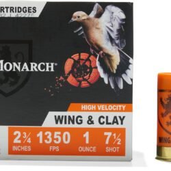 Monarch Wing & Clay 12 Gauge 1 oz Shotshells - 25 Rounds