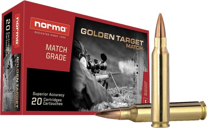 Norma USA Boat Tail Hollow Point 223 Remington 69-Grain Centerfire Rifle Ammunition - 20 Rounds