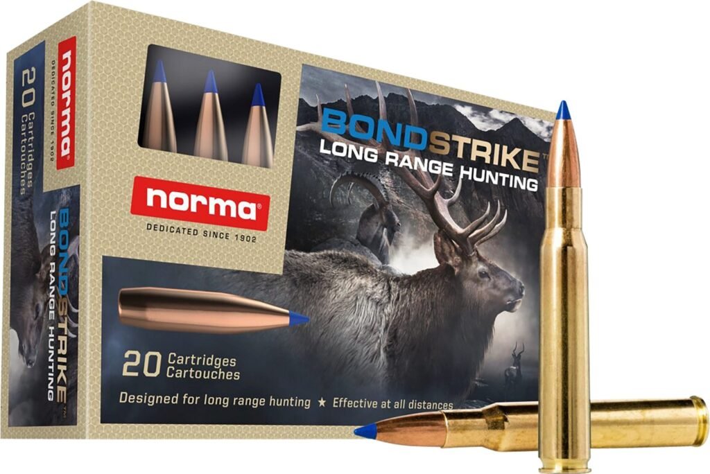 Norma USA Bondstrike Extreme 30-06 Springfield 180-Grain Bonded Polymer Tip Centerfire Rifle Ammu...