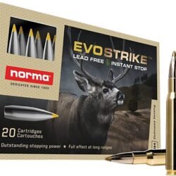 Norma USA Evostrike Polymer Tip Boat Tail 30-06 Springfield 139-Grain Centerfire Rifle Ammunition...