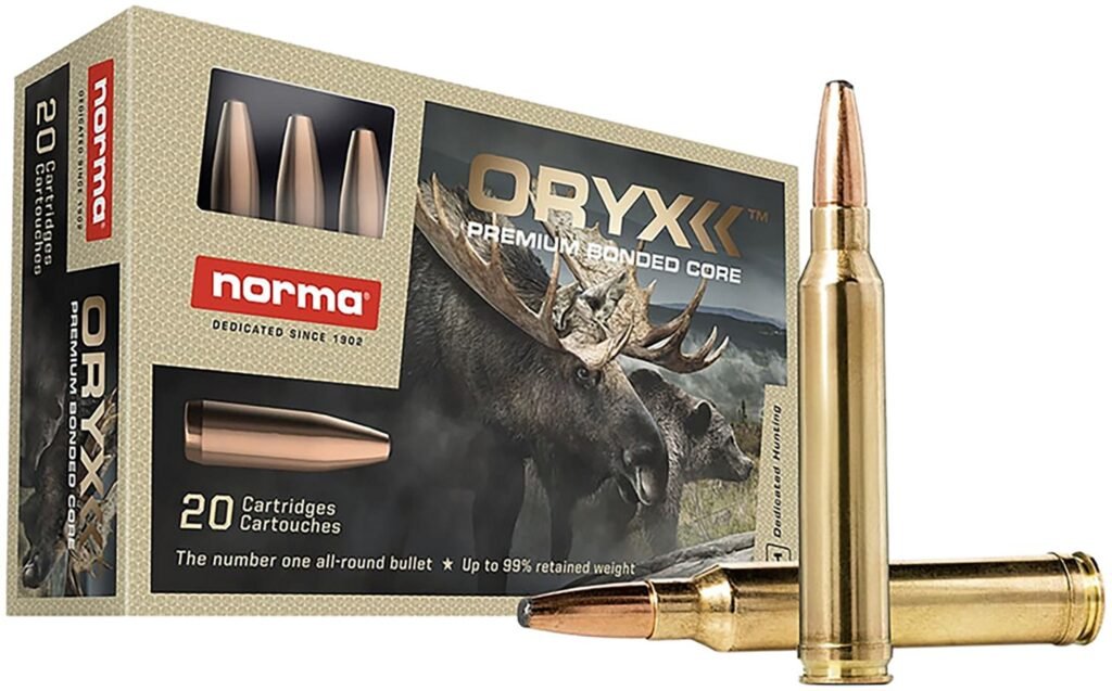 Norma USA Oryx .22-250 Remington 55-Grain Rifle Ammunition - 20 Rounds