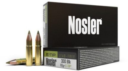 Nosler E-Tip Rifle Ammunition