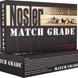 Nosler Match Grade .223 Remington 70 Grain RDF Hollow Point Boat Tail Ammunition - 20 Rounds