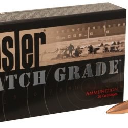 Nosler Match Grade Custom Competition 7.62 x 35mm 220-Grain Centerfire Rifle Ammunition