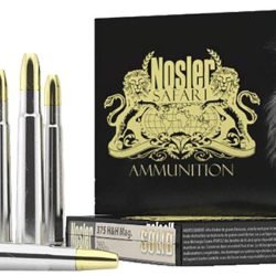 Nosler Safari SD .470 Nitro Express 500-Grain Centerfire Rifle Ammunition - 10 Rounds