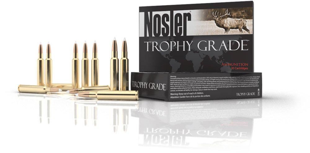 Nosler Trophy Grade .300 Winchester Magnum 200-Grain Centerfire Rifle Ammunition