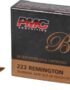 PMC Bronze .223 Remington 55-Grain Rifle Ammunition - 20 Rounds