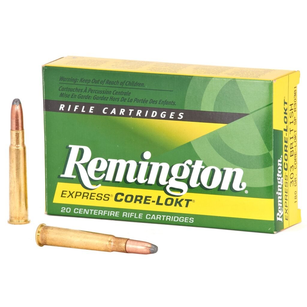 Remington Core-Lokt .303 British 180-Grain Centerfire Rifle Ammunition