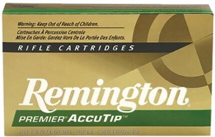 Remington Premier AccuTip-V .17 Remington Fireball 20-Grain Centerfire Rifle Ammunition