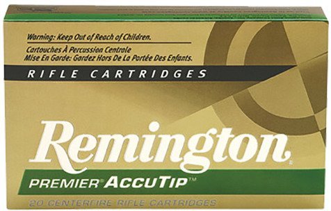 Remington Premier AccuTip-V .204 Ruger 40-Grain Centerfire Rifle Ammunition