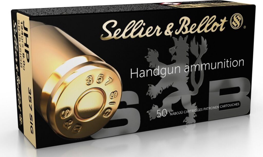 Sellier & Bellot .357 Sig 124-Grain Handgun Ammunition